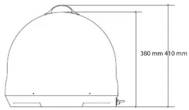 380 mm 410 mm