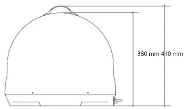 380 mm 410 mm