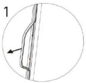 CASO WineComfort 24 - The handle installing - 1