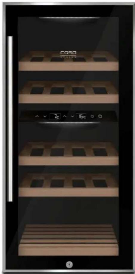 CASO WineComfort 24 - Mode d'emploi original WineComfort 24 black (644) - 1