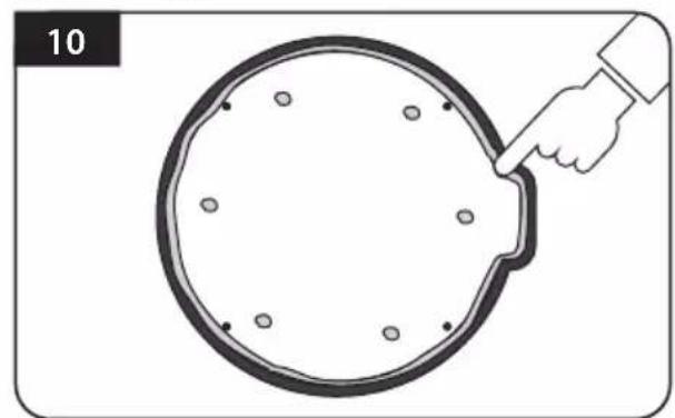 Selfsat Snipe Dish 65 - 10-3. Instructions pour l'installation - 10