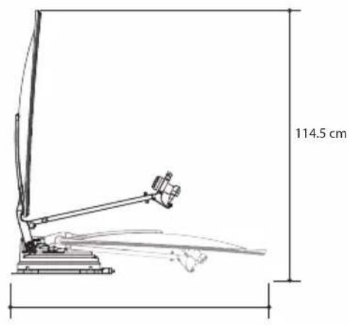 Selfsat Snipe Dish 65 - 9-1. Dimension - 4