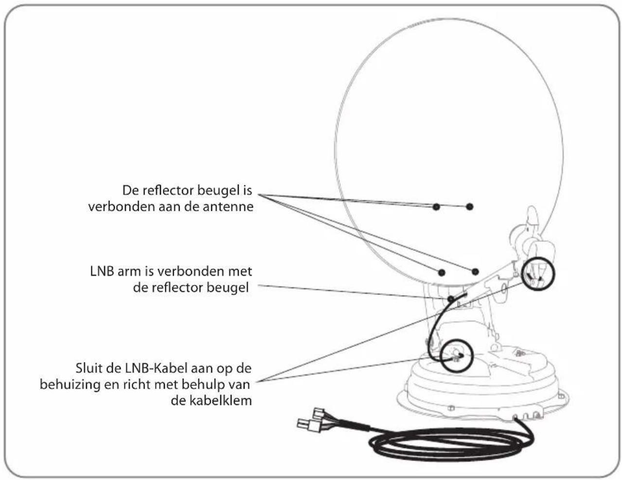 Selfsat Snipe Dish 65 - Monteren - 1
