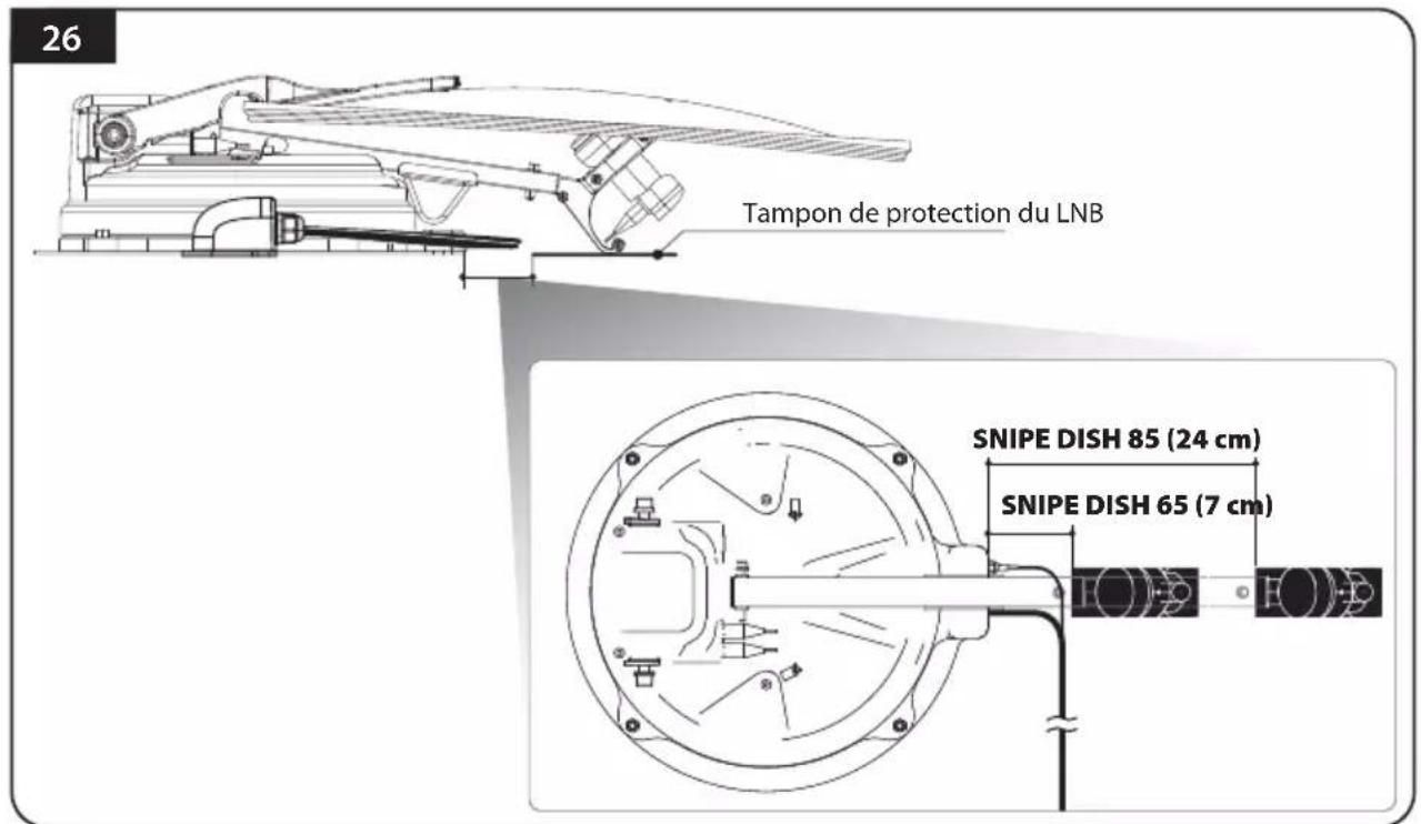 Selfsat Snipe Dish 65 - 10-3. Instructions pour l'installation - 26