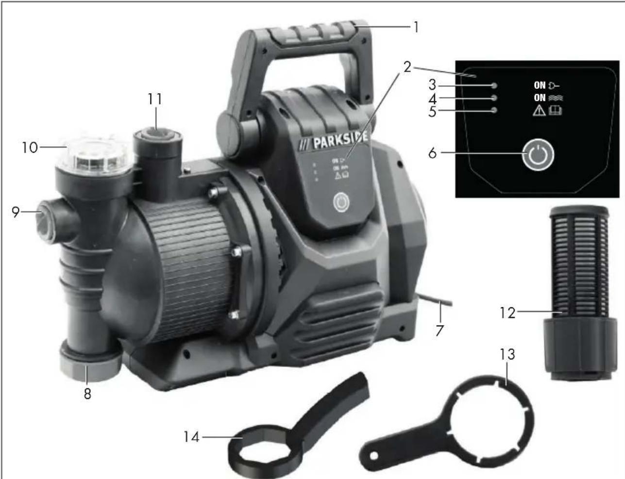 PARKSIDE PHGA 1000 A1 - DE AT CH - 1