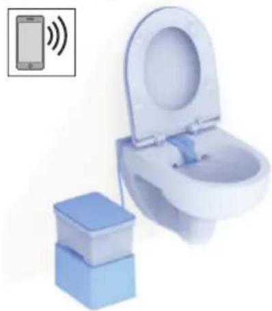 GEBERIT AquaClean Cama - Collegamento con l'app Geberit - 2