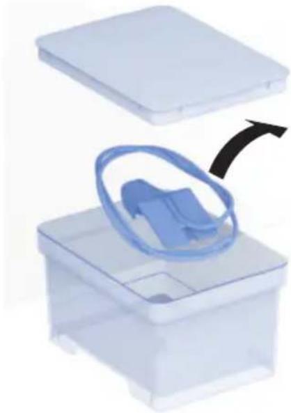 GEBERIT AquaClean Cama - Attaching the spray nozzle - 3