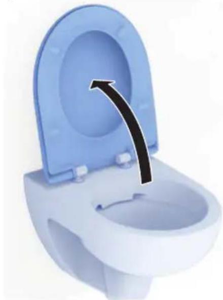 GEBERIT AquaClean Cama - Attaching the spray nozzle - 1