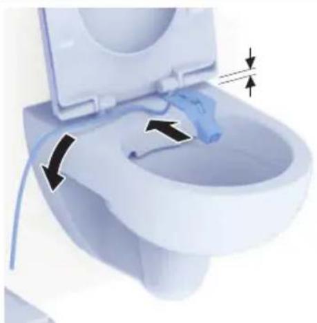 GEBERIT AquaClean Cama - Duschdüse anbringen - 2