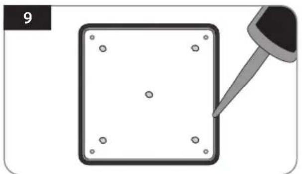 Selfsat Caravan Plus - 6-3. Instruction for installation - 9