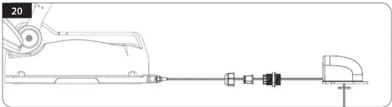 Selfsat Caravan Plus - 6-3. Instruction for installation - 20