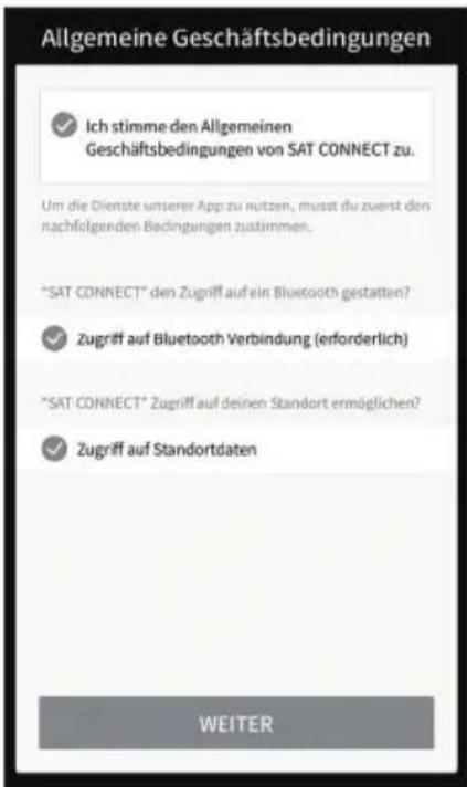 Selfsat Caravan Plus - 2-3. Comment utiliser l'APP ? - 1