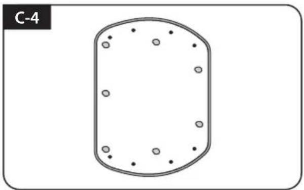 Selfsat Snipe Air - Apply silicone between mounting plate and masking tape - 4