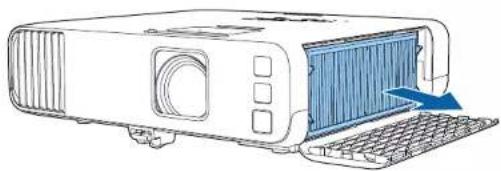 EPSON EB-L210W - Maintenance du filtre à air et des grilles d'aération - 2