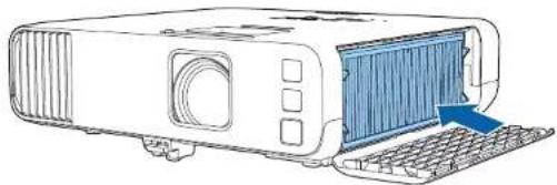 EPSON EB-L210W - Maintenance du filtre à air et des grilles d'aération - 3