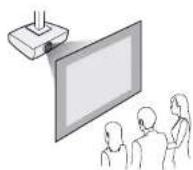 EPSON EB-L210W - Emplacement du projecteur - 4