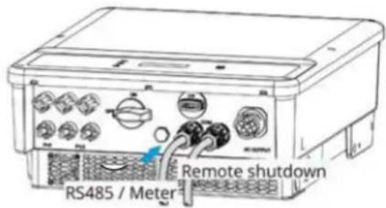 Remote shutdown RS485 / Meter