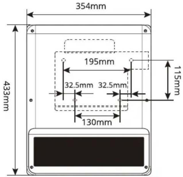 354mm 195mm 32.5mm 32.5mm 115mm 433mm 130mm