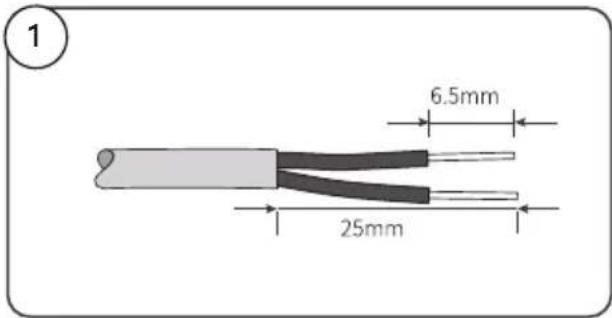 1 6.5mm 25mm