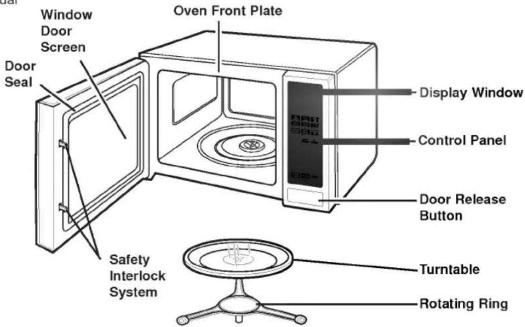 LG LMS-1221SS - PARTS AND ACCESSORIES - 1