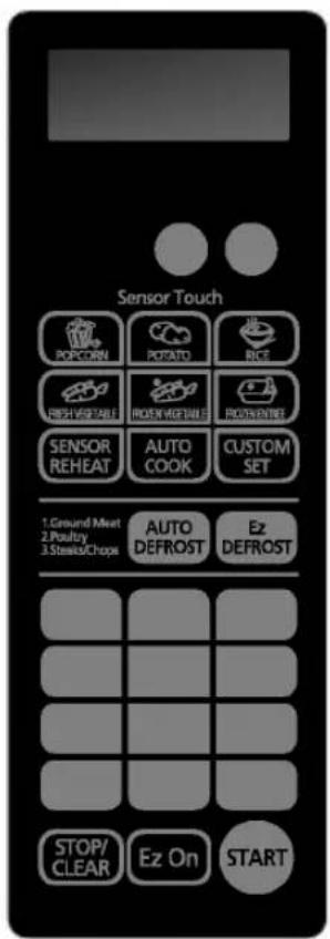 LG LMS-1221SS - CONTROL PANEL - 1
