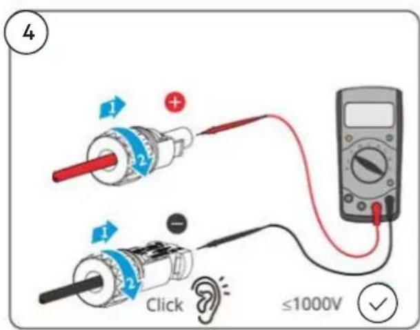 4 1 + 1 2 Click ≤1000V