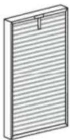 GUTFELS LR 67014 WE - Filtre antibactérien/ HEPA (tous les 2 mois) - 1