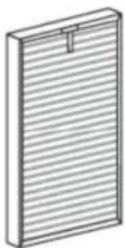 GUTFELS LR 67014 WE - Antibakterieller / HEPA-Filter (alle 2 Monate) - 1