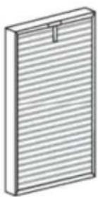 GUTFELS LR 67014 WE - Antibacterieel / HEPA-filter (om de 2 maanden) - 1