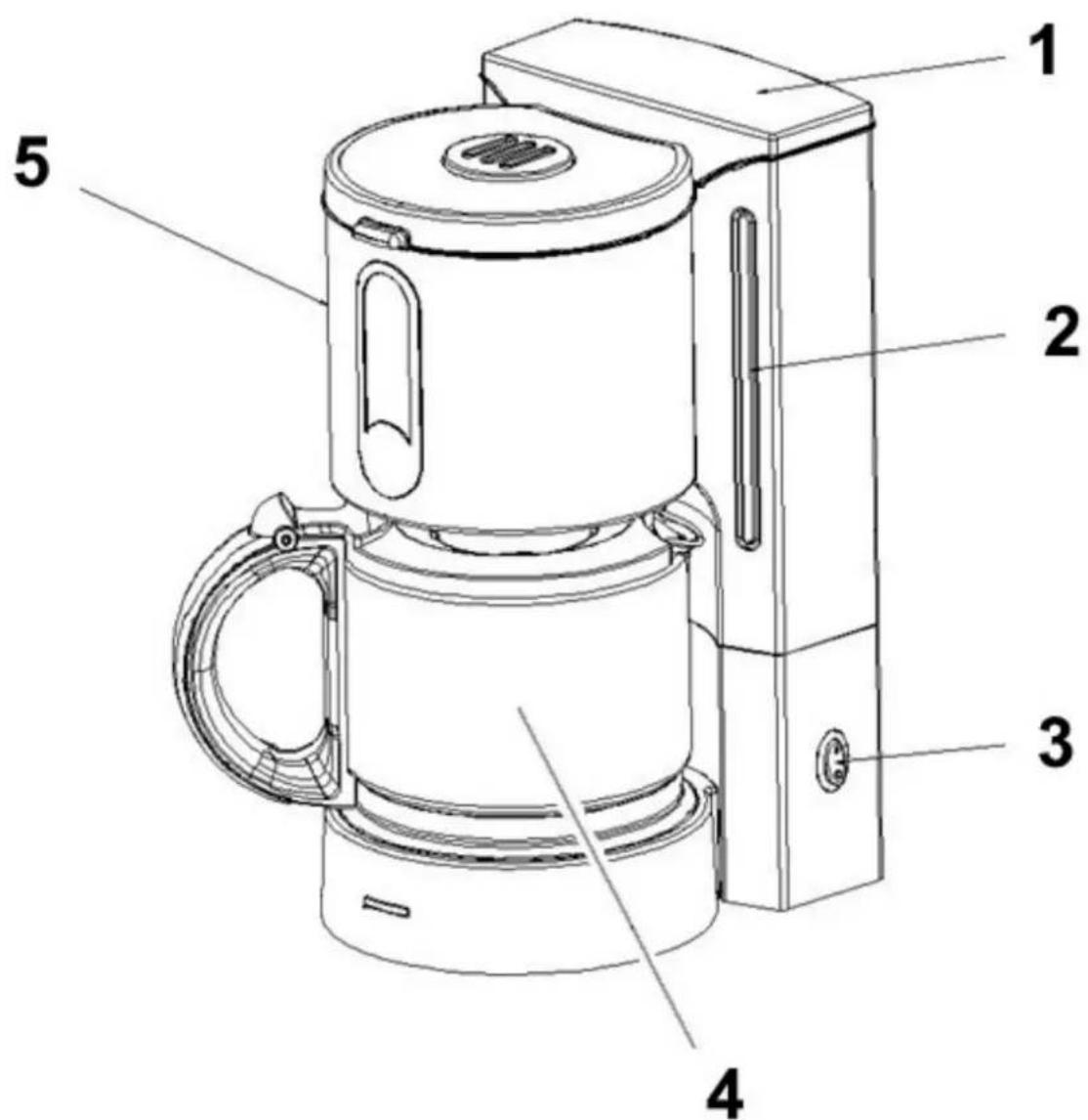 GUTFELS KA 8101 SWI - Contenu de la livraison/Pièces de l'appareil - 1