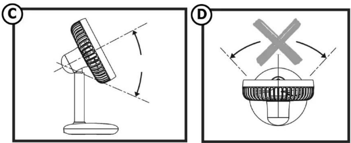 Technical diagram showing two mechanical components labeled C and D, with arrows indicating motion or force directions.