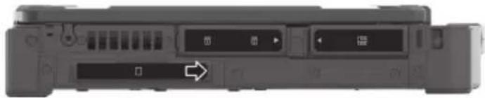 Getac B360 G1 - Composants du côté gauche - 2