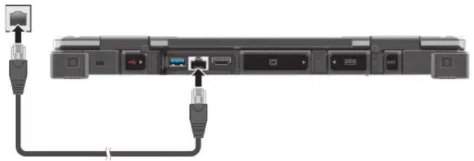 Getac B360 G1 - Utiliser le LAN - 1