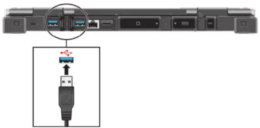 Getac B360 G1 - USB Type-A - 1