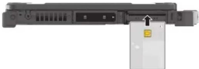 Getac B360 G1 - Utiliser des cartes à puce - 1
