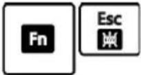 Getac B360 G1 - Touches de raccourcis clavier - 1