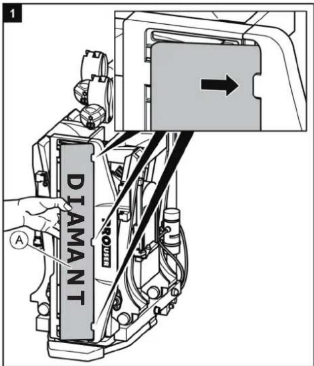Pro-User Diamant SG2 FixMatic - Fittingtheregistrationplatetothe bicyclecarrier - 1
