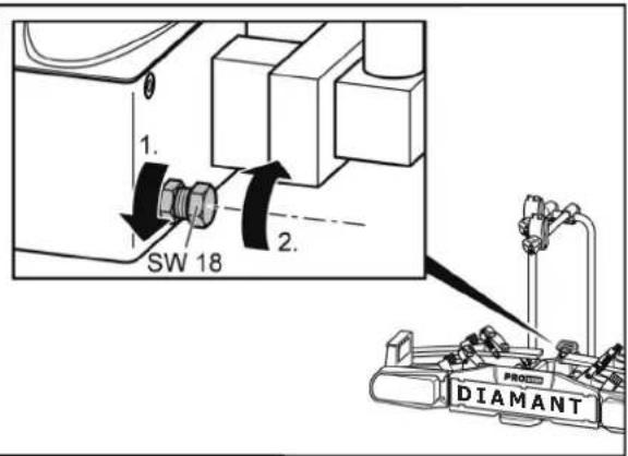 Pro-User Diamant SG2 FixMatic - Adjustmentofthequick-fastener - 2