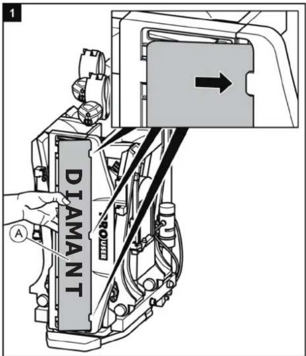 Pro-User Diamant SG2 FixMatic - Montáž registrační značky na nosiči jízdníchkol - 1