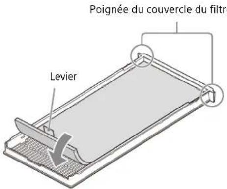 SONY VPL-PHZ61 - Remplacement/Élimination du filtre à air - 1