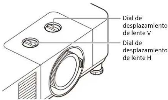 SONY VPL-PHZ61 - Ajuste de la posición de la imagen - 2