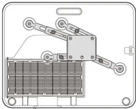 SONY VPL-PHZ61 - Hinweise zum Installieren der Deckenhalterung - 1