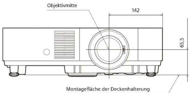 SONY VPL-PHZ61 - Abmessungen - 1