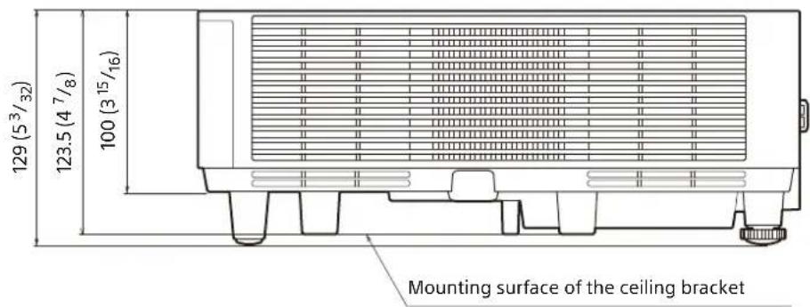 SONY VPL-PHZ61 - Dimensions - 2