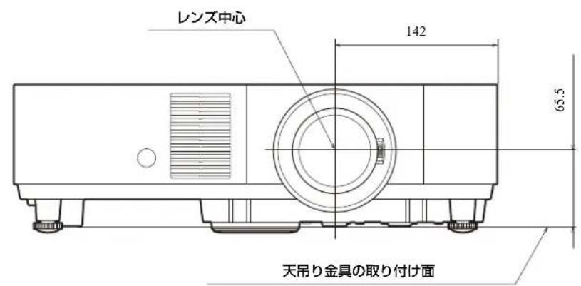 SONY VPL-PHZ61 - 寸法図 - 1
