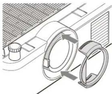 SONY VPL-PHZ61 - Installazione del paraluce - 1
