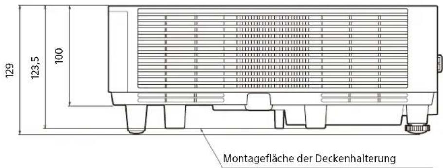SONY VPL-PHZ61 - Abmessungen - 2
