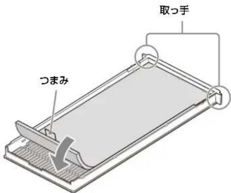 SONY VPL-PHZ61 - エアーフィルターカバーを本体に取り付ける。 - 2