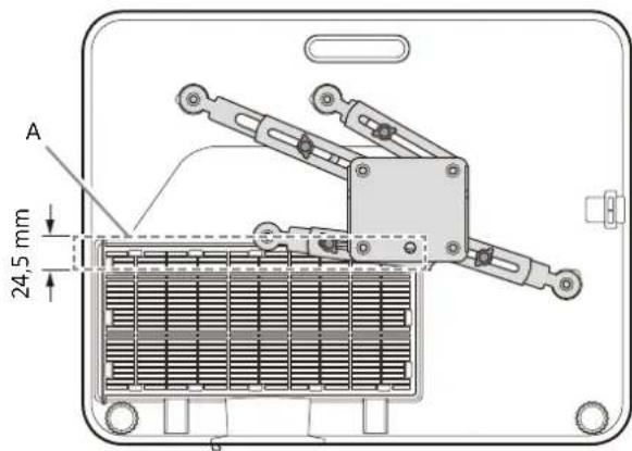 SONY VPL-PHZ61 - Note sull'installazione della staffa per soffitto - 2