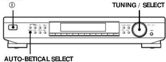 SONY ST-SB520 - Armazenamento automático de estações FM (selecção alfabética automática) - 2